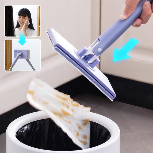 SwapClean | Automatic Cloth-Switching Mop