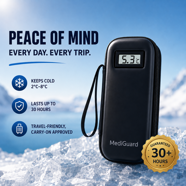 MediCool™ Insulated Medication Case for Easy Travel Organization