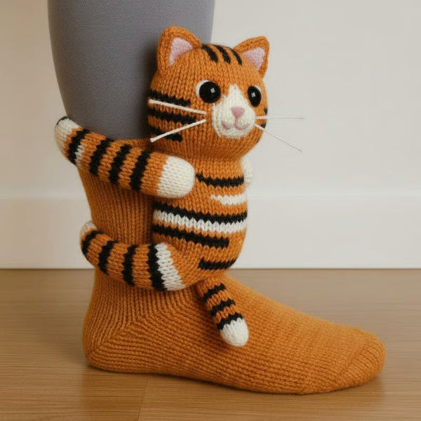 PawPrints – Cozy Animal Pattern Socks