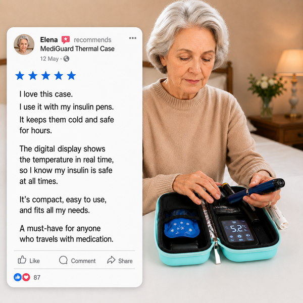 MediCool™ Insulated Medication Case for Easy Travel Organization