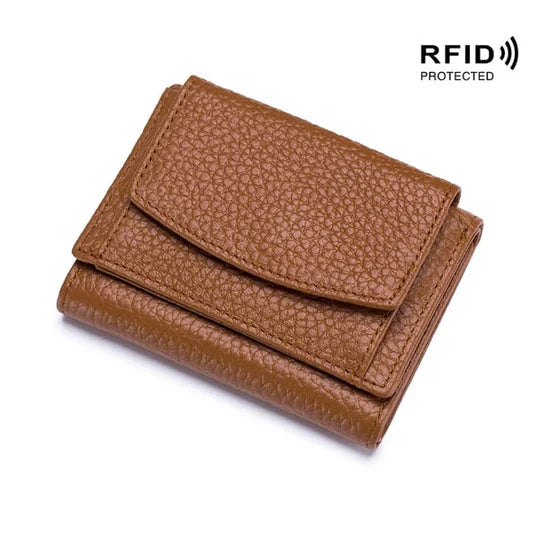 SafeHold – RFID Blocking Leather Mini Wallet