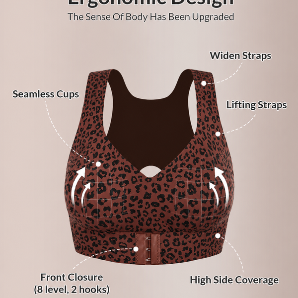PosturaVela™ Cross Back Bra for Supportive Comfort