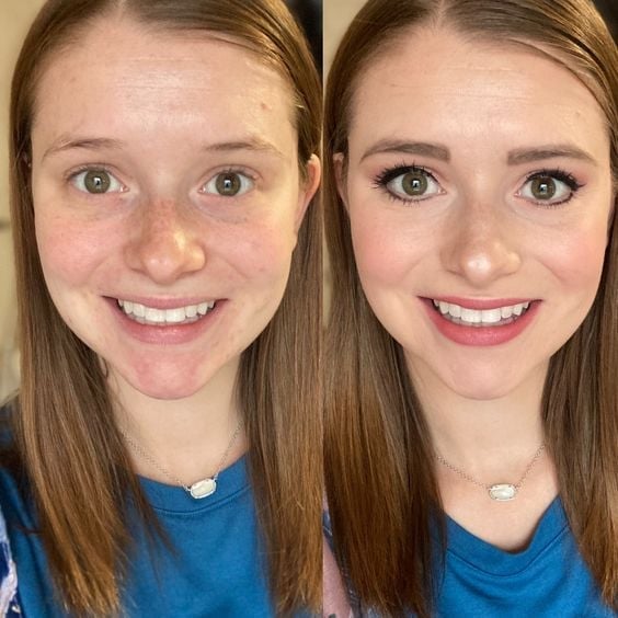 Mila - Tricolor concealer palette
