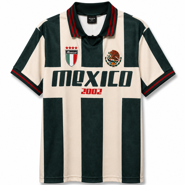 VerdeAzul™ – Retro Mexico Jersey for Fans & Streetwear