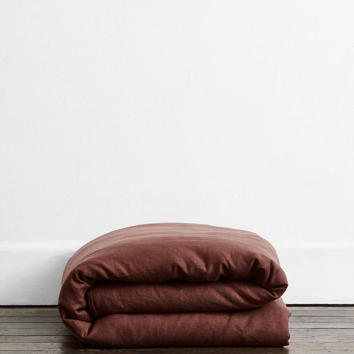 Cacao & Lagoon 100% French Flax Linen Bedding Bundle