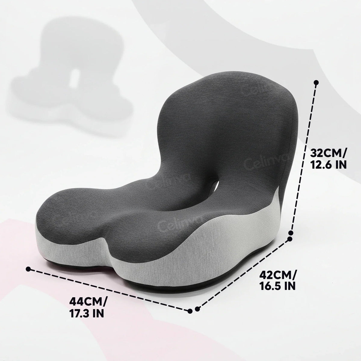 SitEase™ Orthopedic Cushion for Pain-Free, Comfortable Sitting