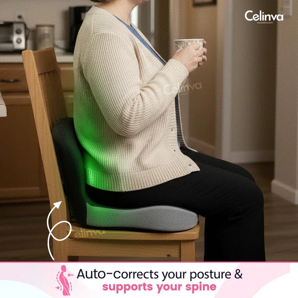 SitEase™ Orthopedic Cushion for Pain-Free, Comfortable Sitting