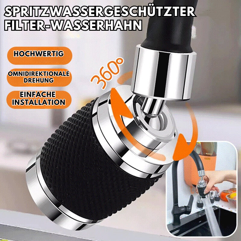QuickRinse™ 360° Rotatable Faucet Attachment