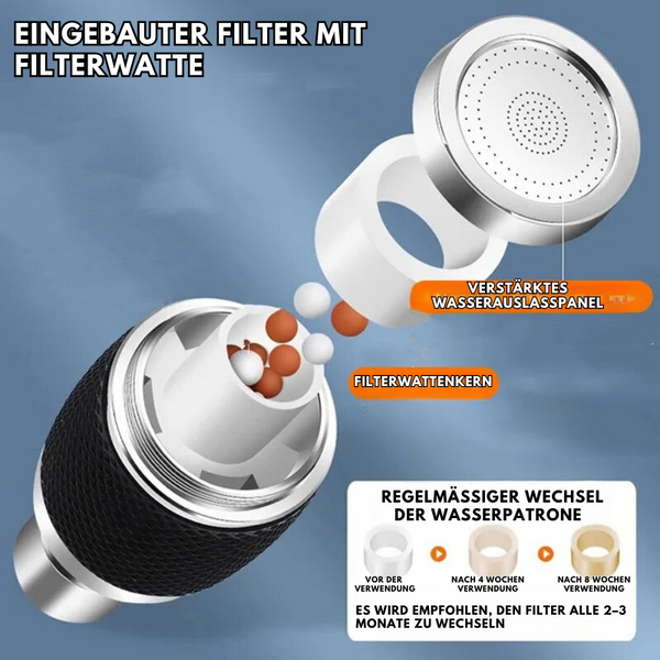 QuickRinse™ 360° Rotatable Faucet Attachment