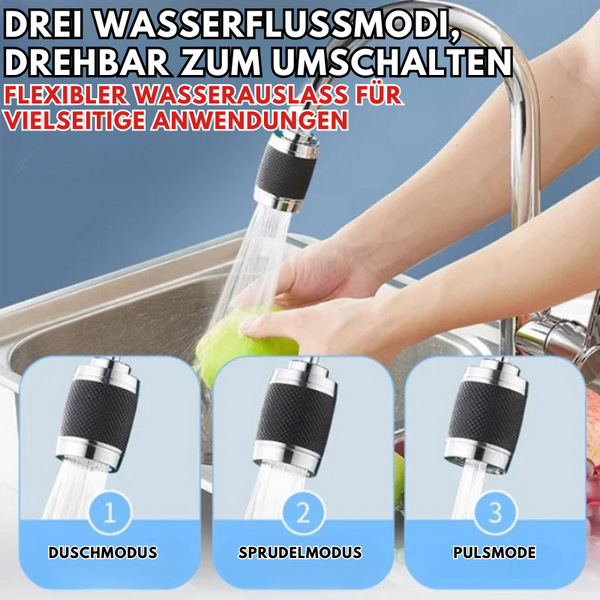 QuickRinse™ 360° Rotatable Faucet Attachment