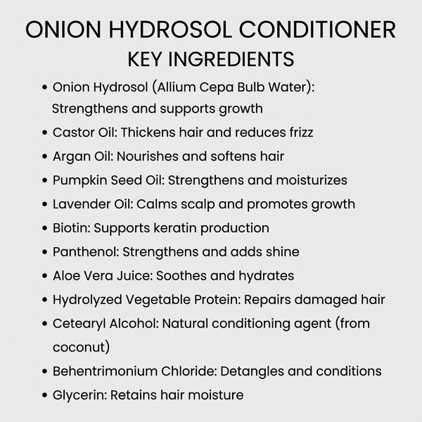 Rootora™ – Onion Hydrosol Shower Duo for Scalp Care