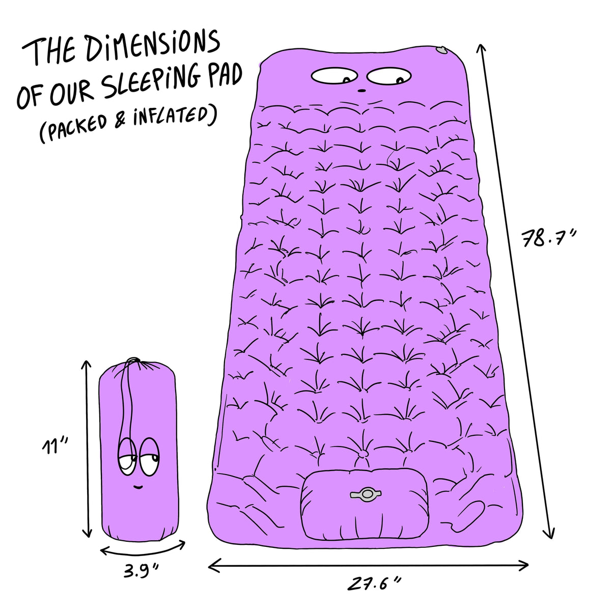 Coziya® Inflatable Sleeping Pad