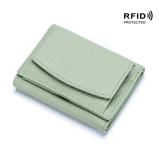 SafeHold – RFID Blocking Leather Mini Wallet