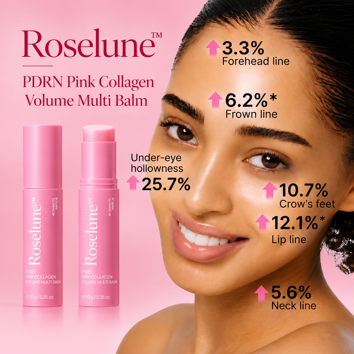 Roselune™ – PDRN Pink Collagen Volume Multi Balm