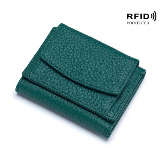 SafeHold – RFID Blocking Leather Mini Wallet
