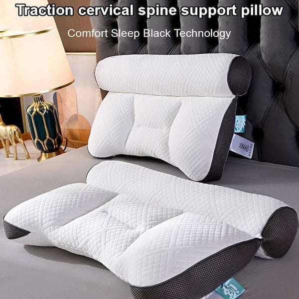 AlignEase™ — Wake Up Restored with Tailored Neck & Spine Comfort Every Night