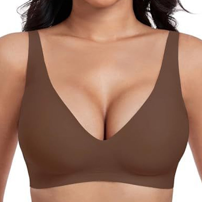 🎅🔥NEUJAHRS-GROSSAKTION 50 % RABATT!!💥💕 Jelly Wireless – der ultra-bequeme, drahtlose Damen-BH: nahtlos, Tief-V & Push-Up