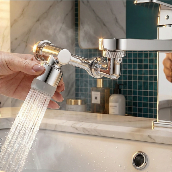HydroTwist™ — Command Your Sink with Effortless, Splash-Free Precision