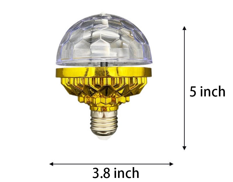 DiscoGlow™ Rotating Disco Lamp