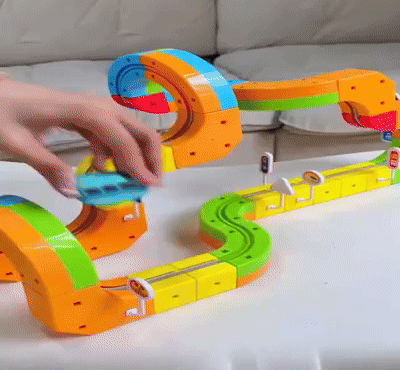 DIY Cube Track – Creative & Active – Creative DIY Train Track