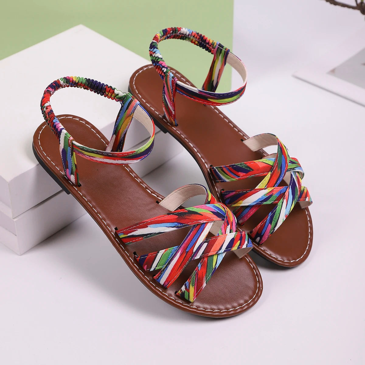 Vireoa — Artisan Vegan Leather Sandals with Cushioned Sole