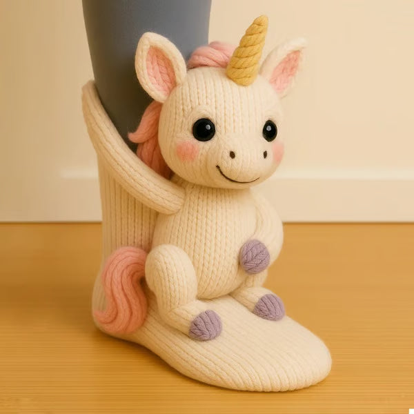 PawPrints – Cozy Animal Pattern Socks