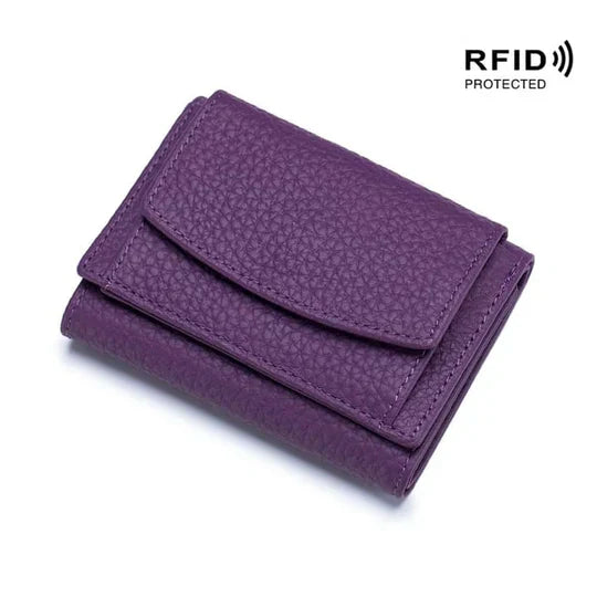 SafeHold – RFID Blocking Leather Mini Wallet