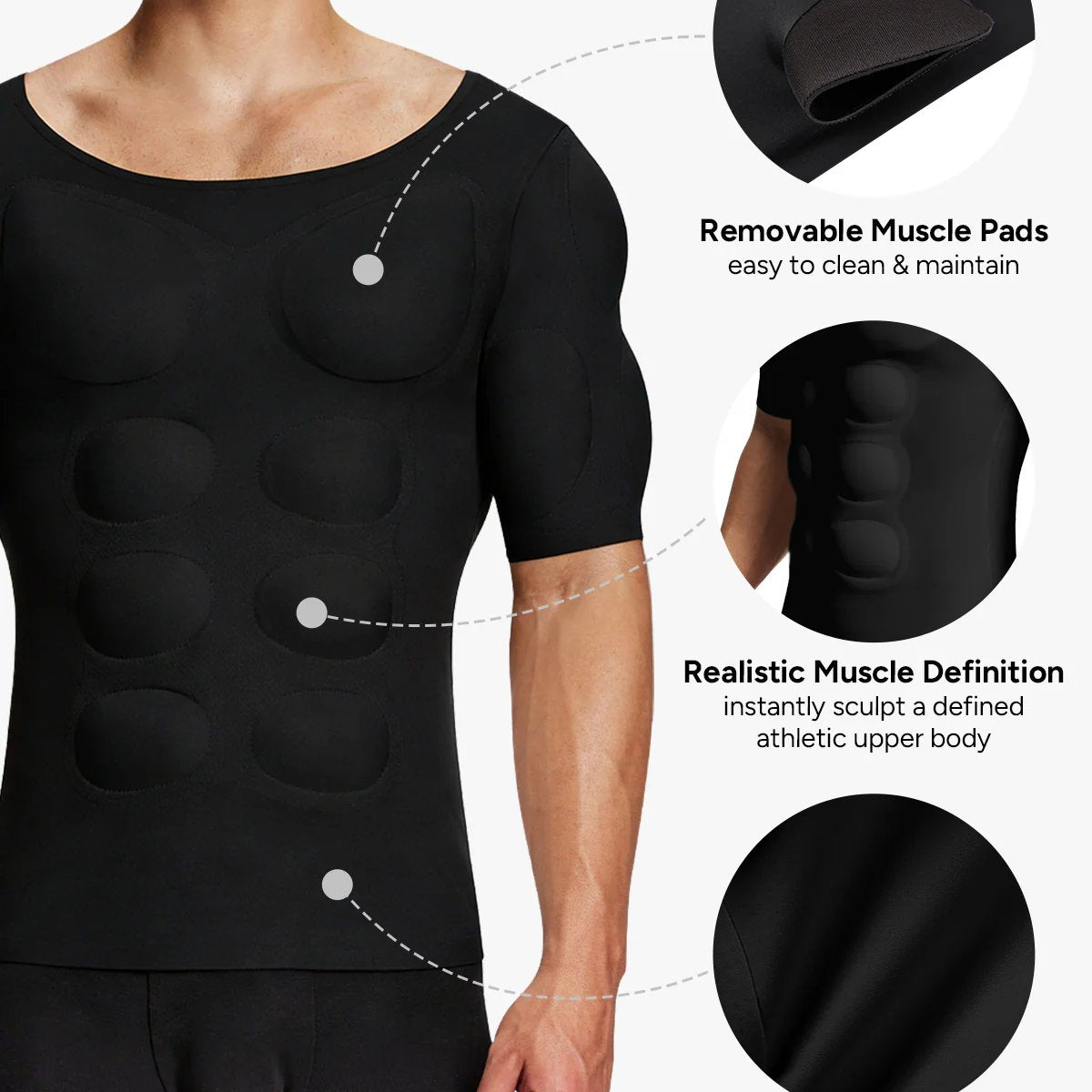 Muscle Enhancement Shaping Top for Men