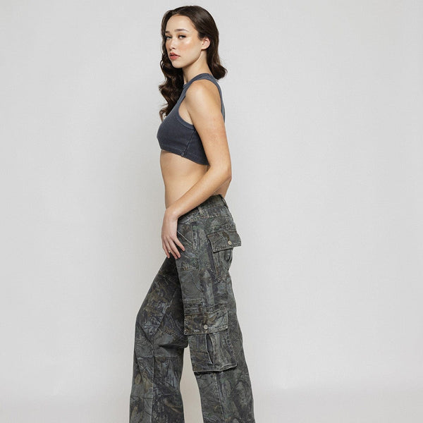 Unisex Camo Cargo Pants