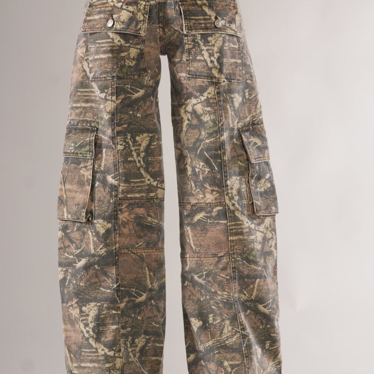 Unisex Camo Cargo Pants