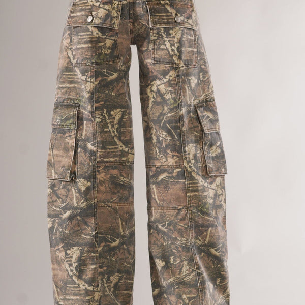 Unisex Camo Cargo Pants