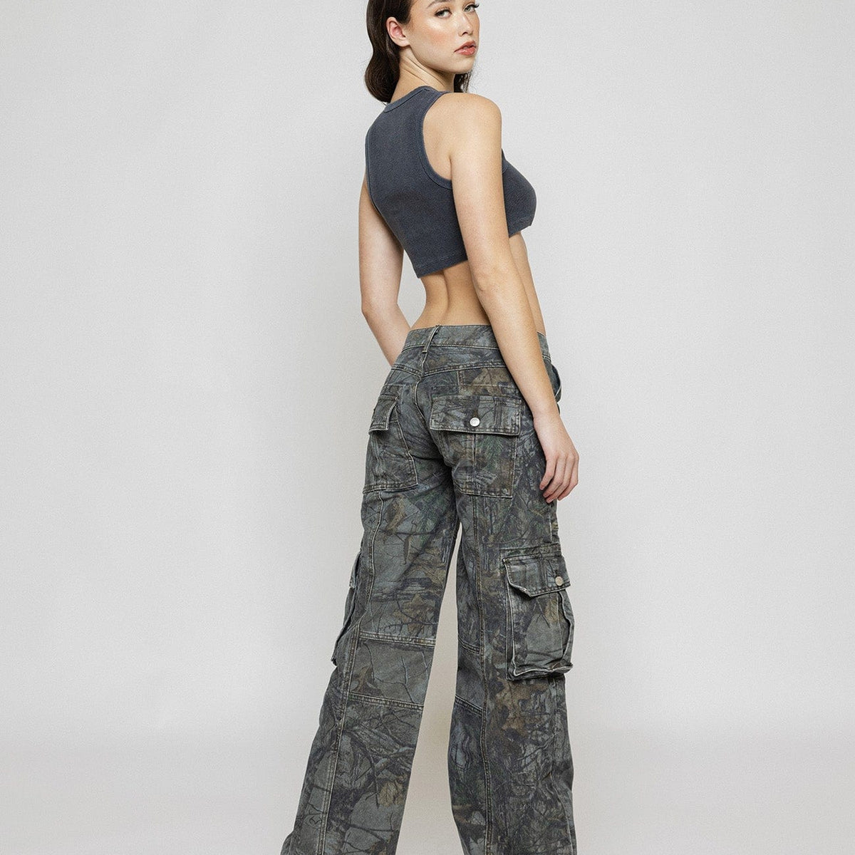 Unisex Camo Cargo Pants