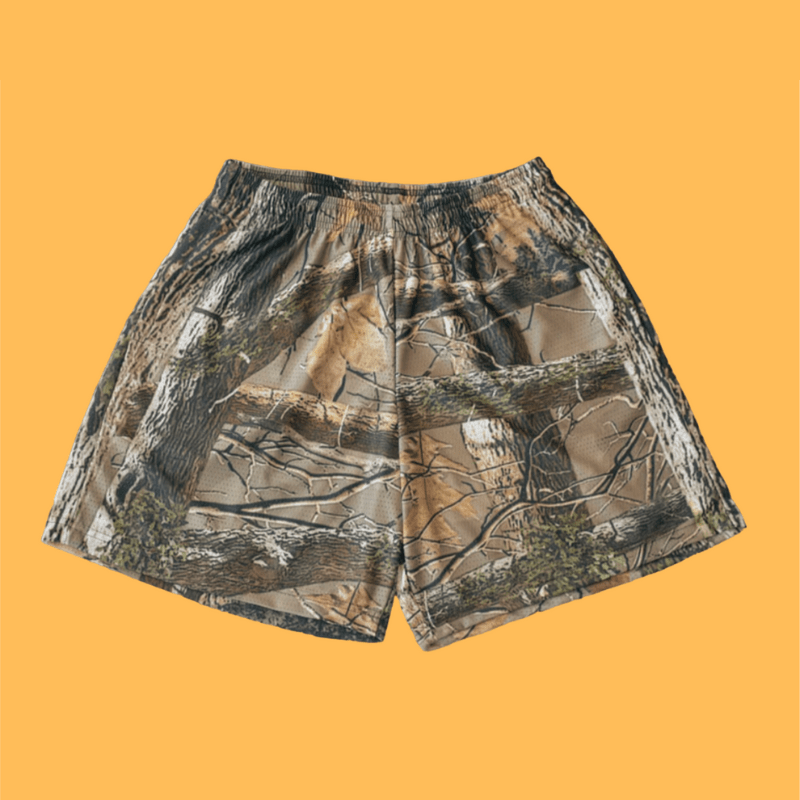 Unisex Camo Shorts