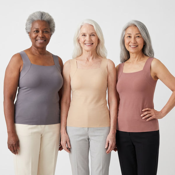 Band-Free Support Tank for All-Day Comfort and Shape