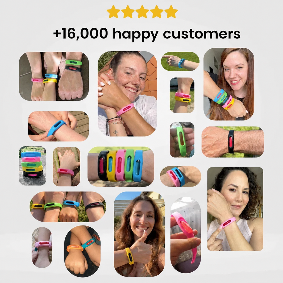 BiteFree™ Protection Bracelet Keeps Mosquitoes Away Naturally