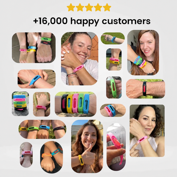 BiteFree™ Protection Bracelet Keeps Mosquitoes Away Naturally