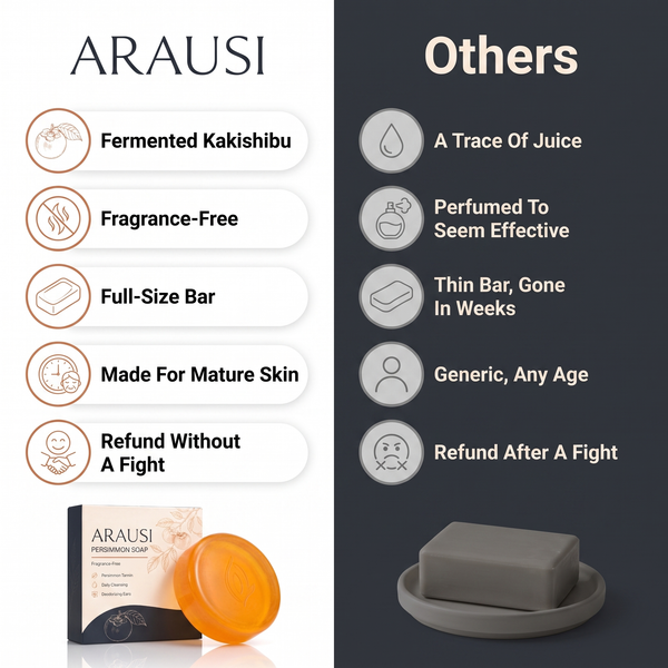 KakiGlow™ – Persimmon soap for fresh, smooth, and well-nourished skin