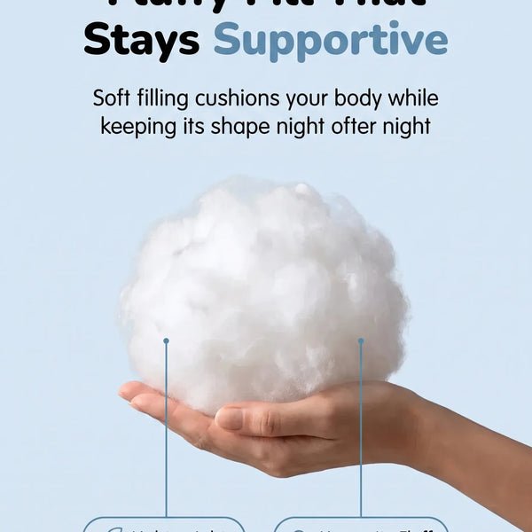 BodyViva™ – Ergonomic sleeping pillow for natural body alignment