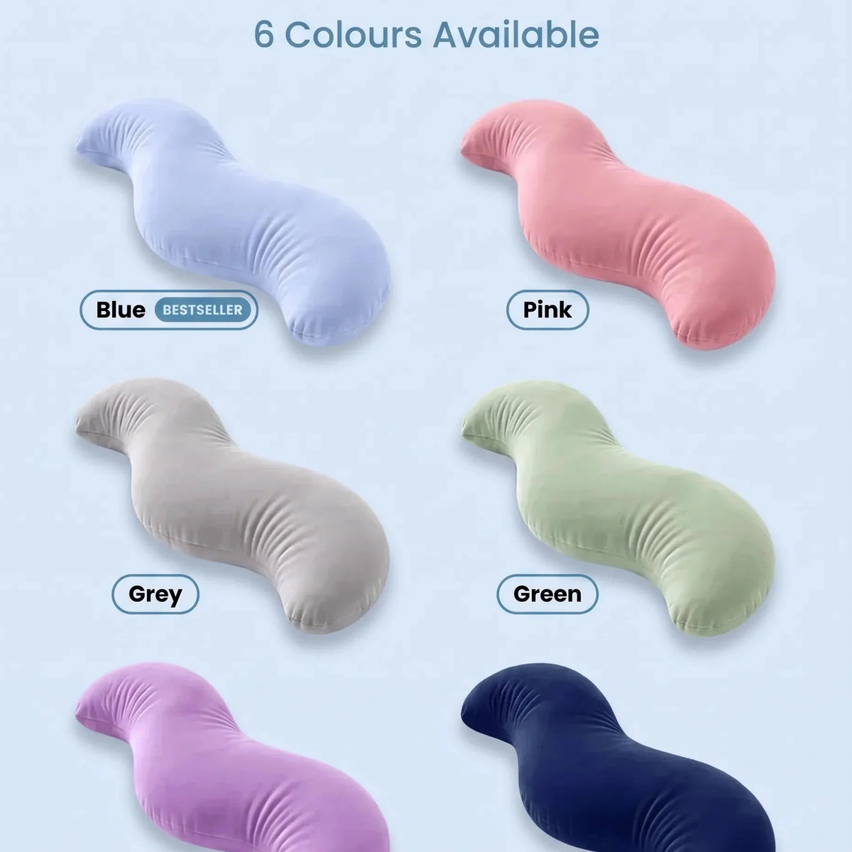 BodyViva™ – Ergonomic sleeping pillow for natural body alignment