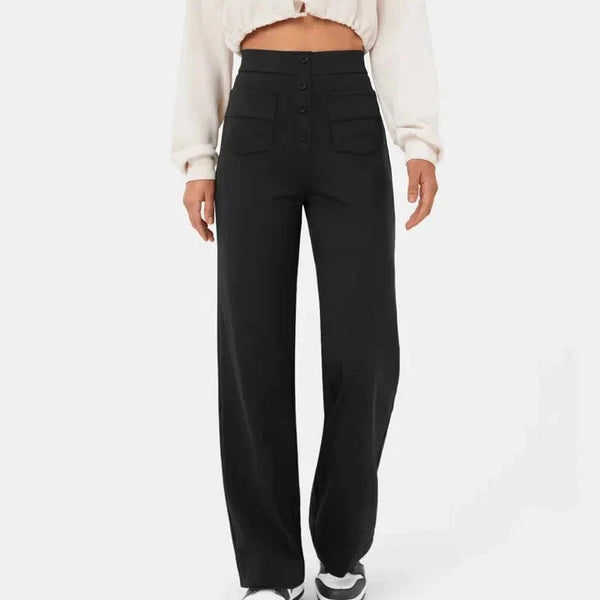 Victoria™ Elastic Pants With High Waist