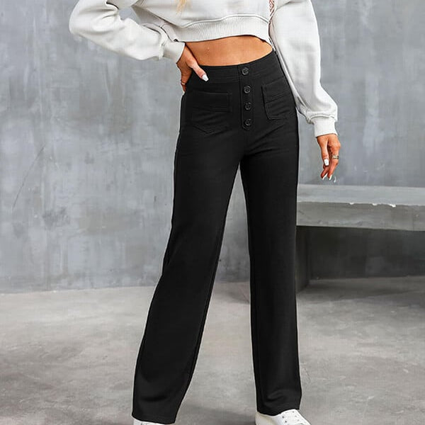 Victoria™ Elastic Pants With High Waist