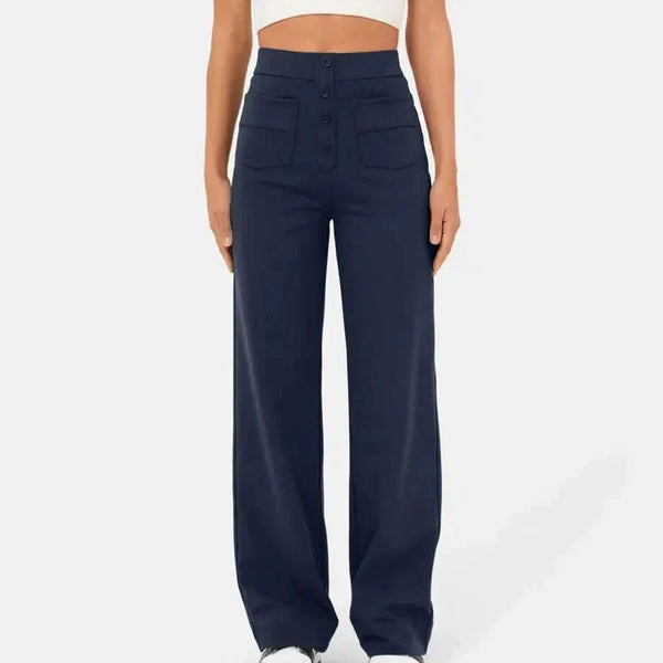 Victoria™ Elastic Pants With High Waist