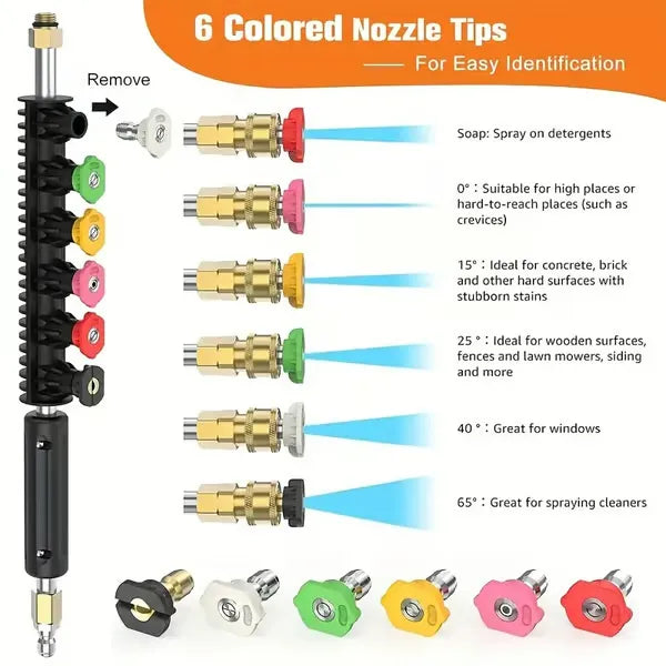 PowerExtend – Heavy Duty Telescoping Pressure Wand