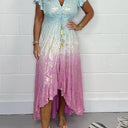  Light Blue & Pink