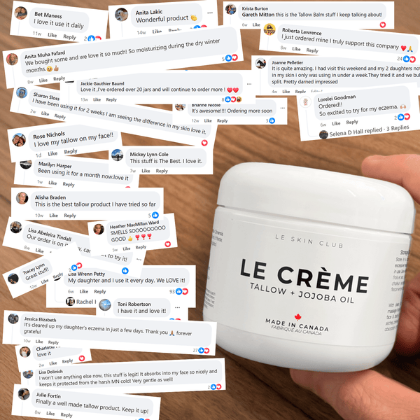 Unscented Tallow Cream™ Soothes Dry Skin with Lasting Hydration