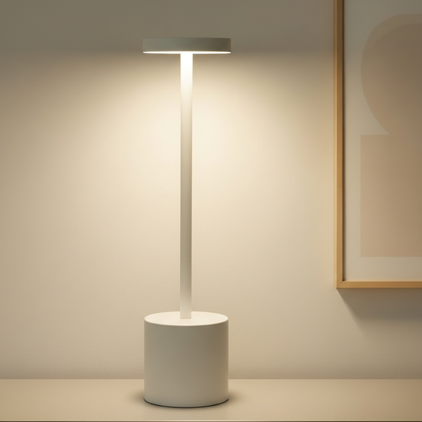 Auralis™ – Minimalist Dimmable Rechargeable LED Table Lamp
