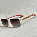  Wooden Brown