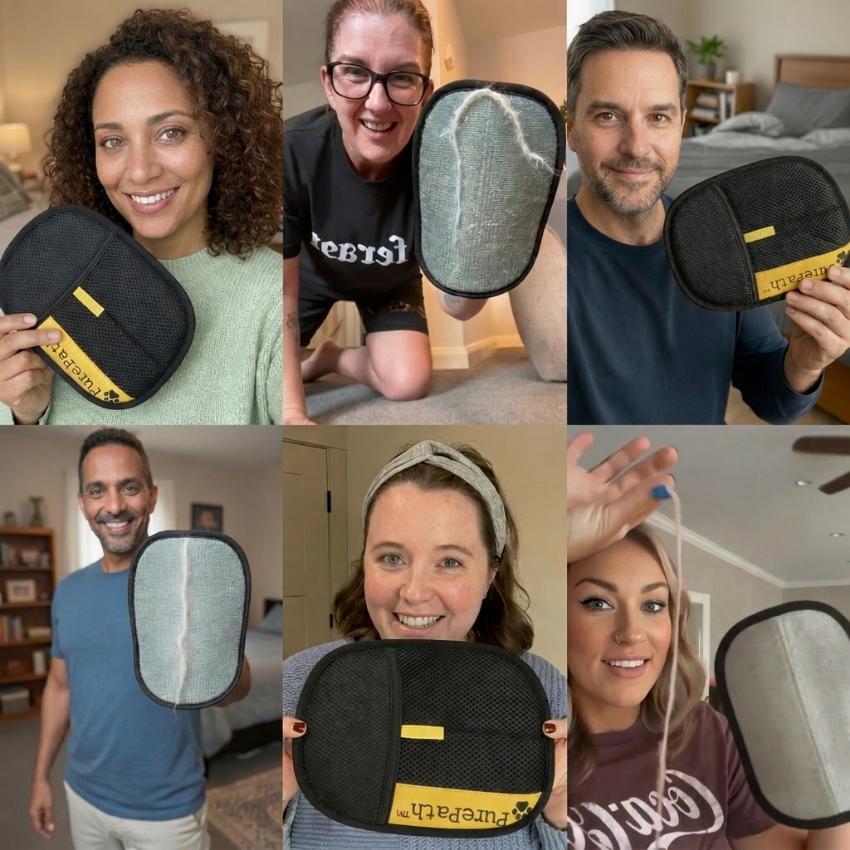 PurePath™ Glove | Effortless pet hair removal in seconds
