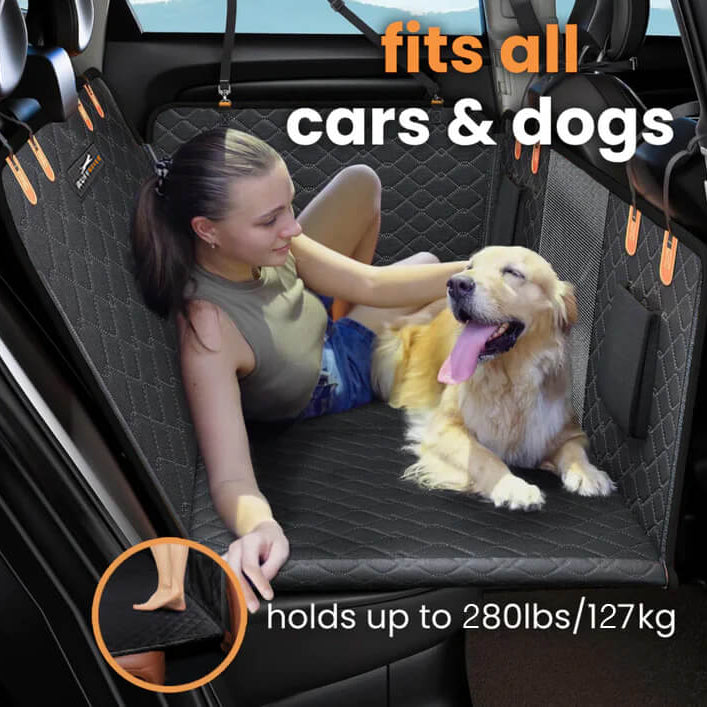RuffRover 2.0™ - Hard Bottom Dog Car Seat Protector