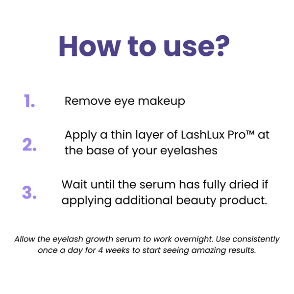 1+1 Free | LashLux Pro™ | Eyelash Growth Serum